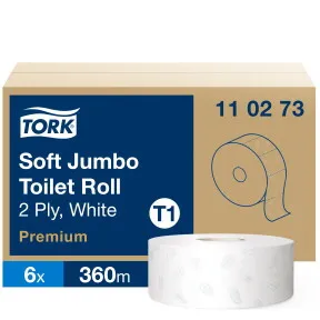 Toalettpapír tekercs Prem.jumbo soft