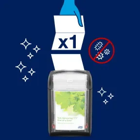Szalvéta adagoló Xpressnap fehér / 7.