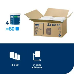 Illatosító Univ. Gumilap Virág / 4.