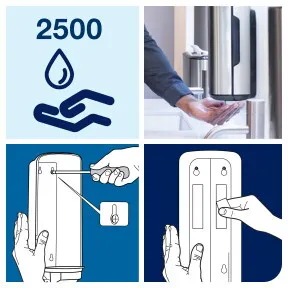 Habszappan adagoló szenzoros 1l / 5.