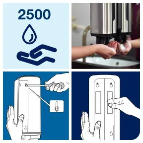 Habszappan adagoló 1l / 7.