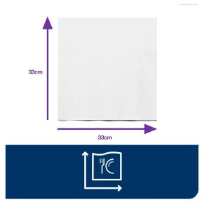 Szalvéta Lunch 1/4 hajtás / 3.