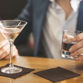 Szalvéta Koktél 1/4 hajtás / 6.