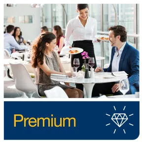 Szalvéta 1/4 hajt Dinner / 3.