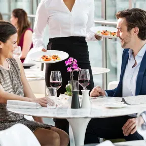 Szalvéta 1/4 hajt Dinner / 6.