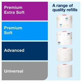 Toalettpapír adagoló Mid-size dupla / 4.