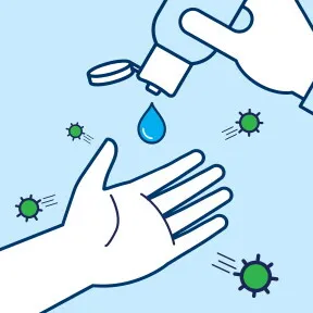 Kézfertotleníto gél 80ml zsebflakon / 6.