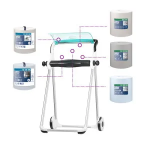 Állvány hordozható mua/fém türk./feh / 2.