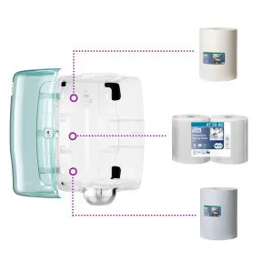 Adagoló maxi belsom. mua.türkiz/feh. / 2.