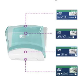 Kéztörlo adagoló hajtogat. türk/feh. / 2.