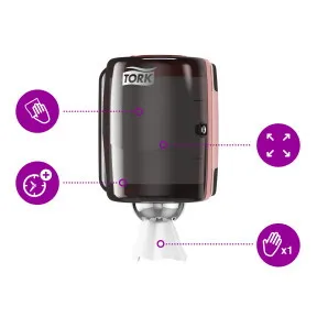 Kéztörlo adagoló Belsomag  piros/fek / 3.