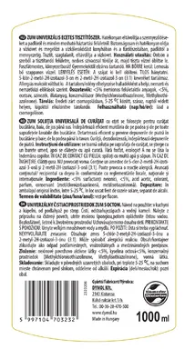 Tisztítószer univerzális ecetes ZUM / 2.