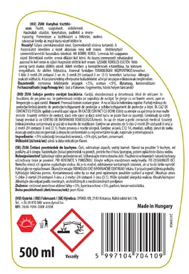 Tisztítószer konyhai ZUM / 2.