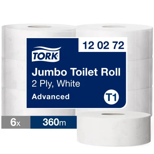 Toalettpapír tekercses Adv.jumbo