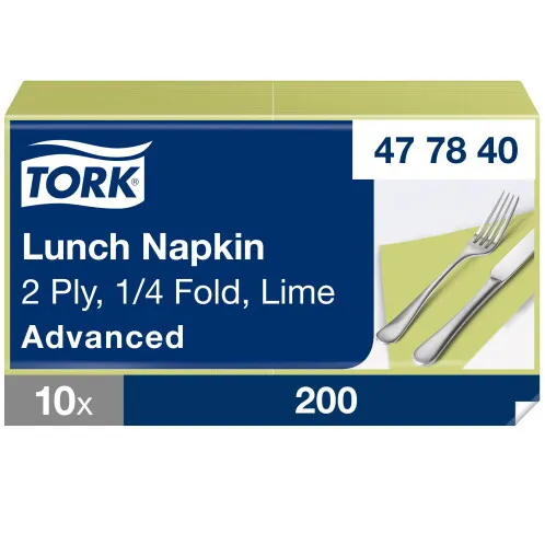 Szalvéta Lunch 1/4 hajtás