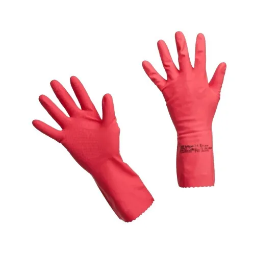Kesztyu latex Multipurpose piros, XL